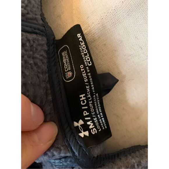 Patriots jacket with hood size small under armor women’s hoodie gray warm winte - Picture 4 of 5